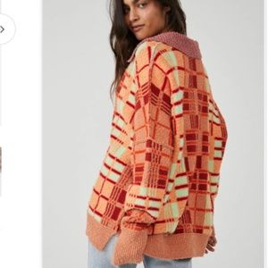 NEw! Rare Free People autumn Ruben sweater